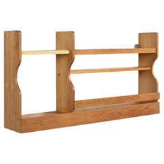 Wall mounted pine dresser, Les Arcs 1800, circa 1970