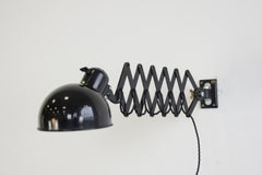 Wall-Mounted Scissor Lamp by Koranda, circa 1930s