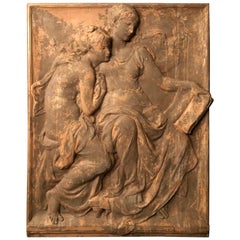 Antique Wall Mounted Sculpture, Antic Style