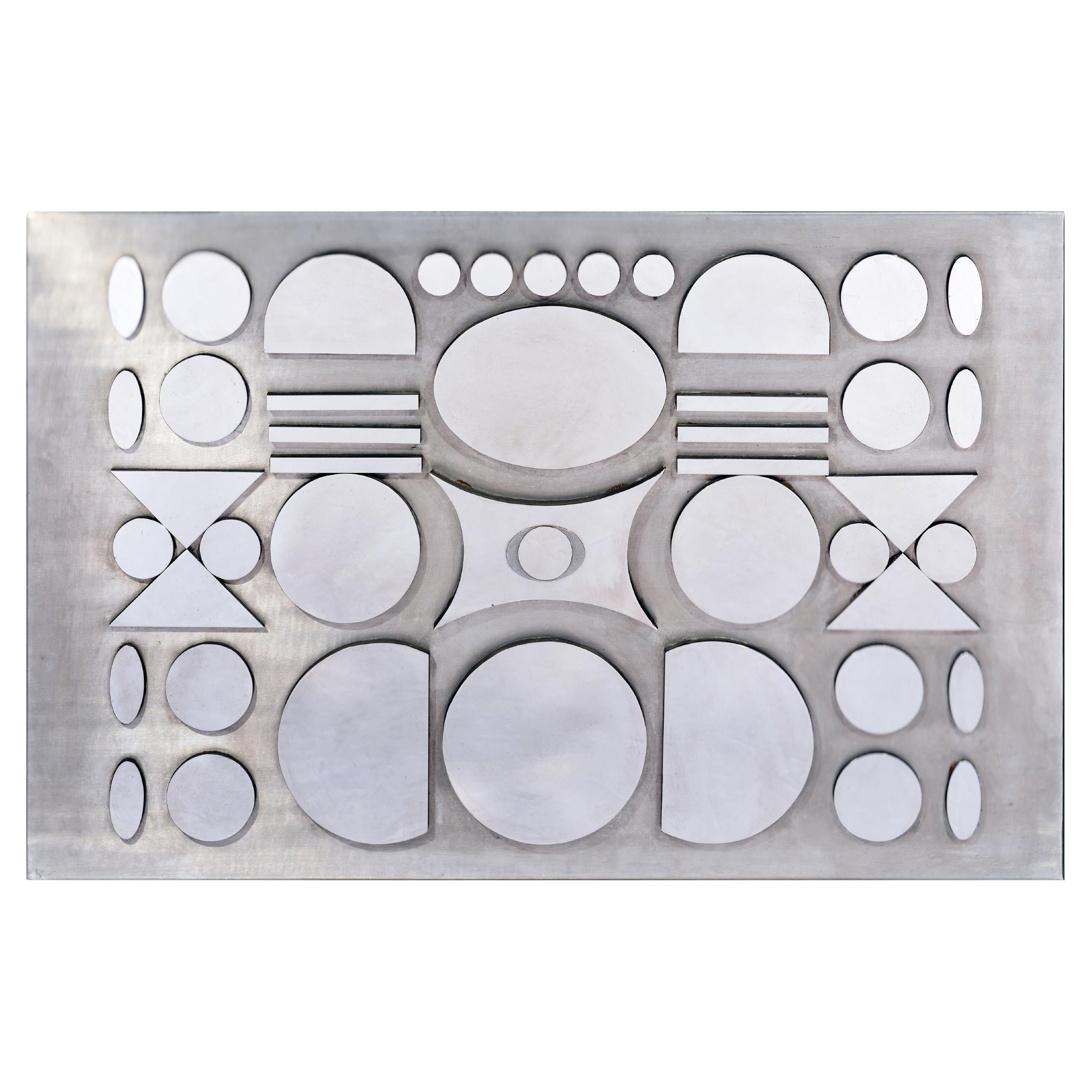 Wall-mounted sculpture by Michel Degand