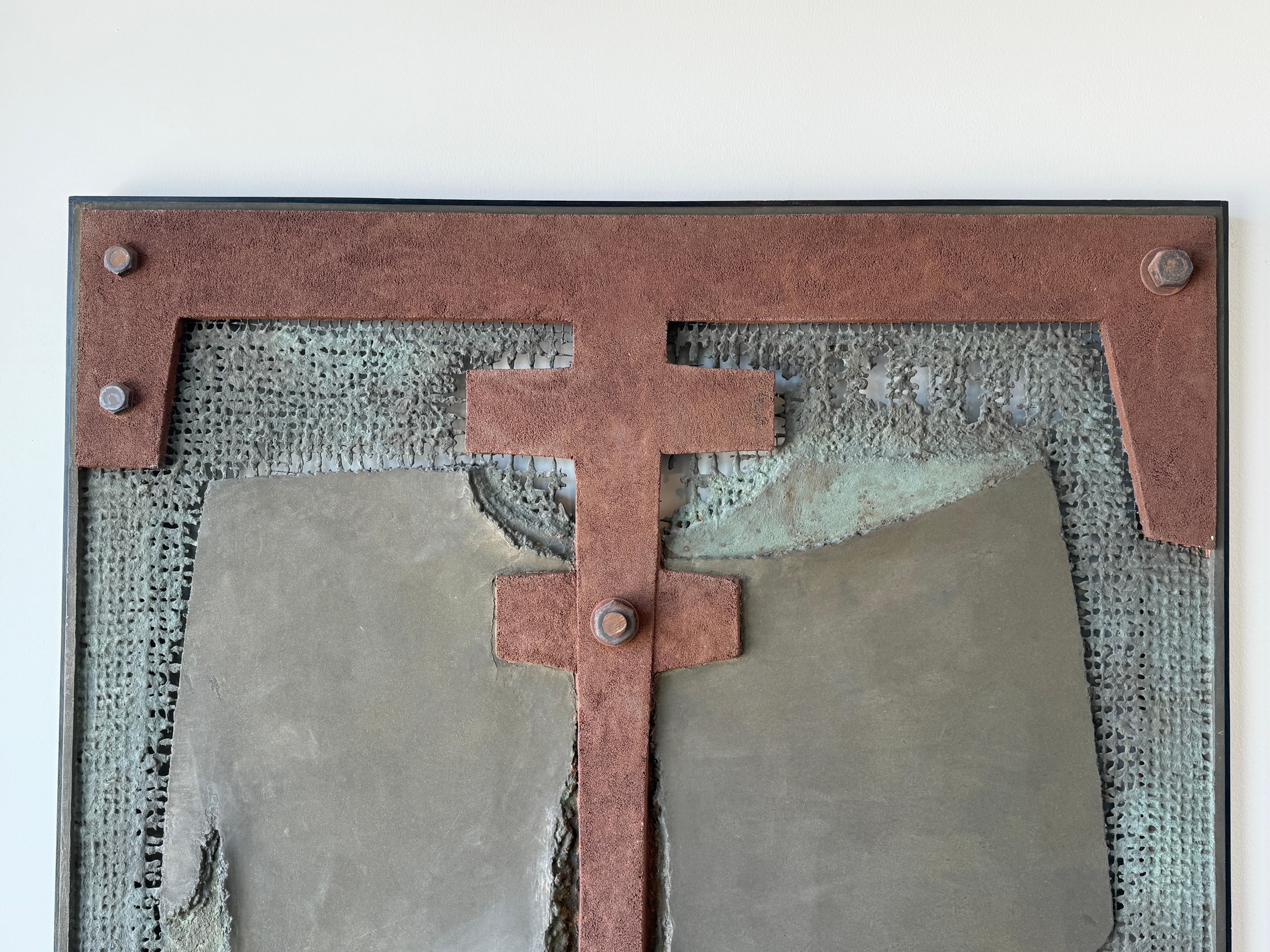 An der Wand montierte Skulptur von Salvador Soria, 1960er Jahre im Zustand „Gut“ in Dallas, TX