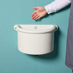 Wall Mounted Semi-Circular Antique Basin by Doulton & Co