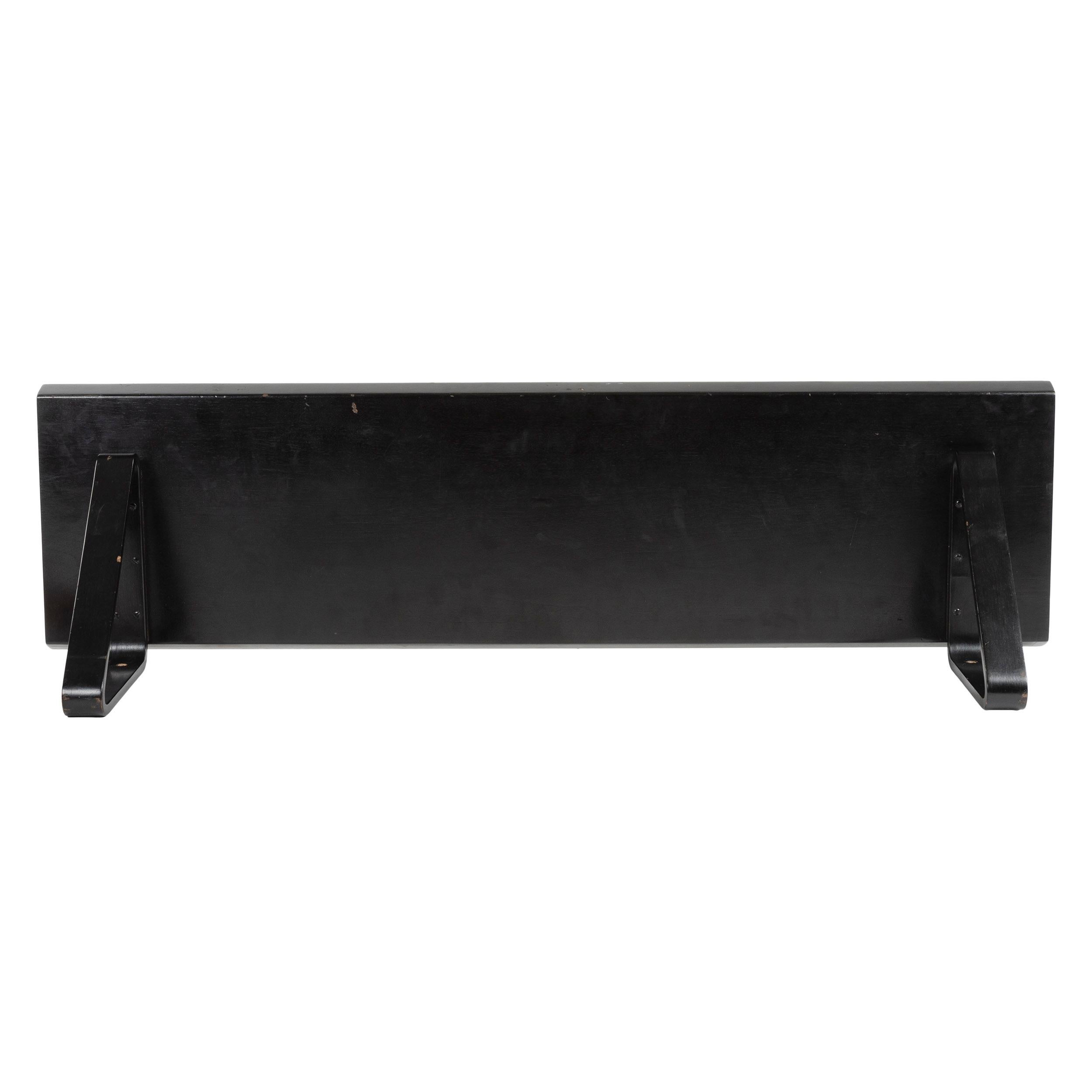 Wall Mounted Shelf by Edward Wormley for Dunbar In Good Condition For Sale In Sagaponack, NY