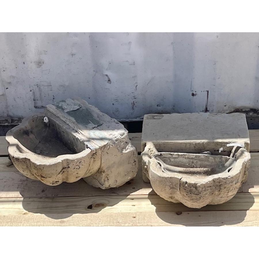 Stone Wall-Mounted Shell Vessel For Sale