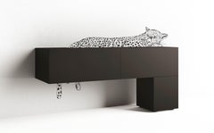 Wall-mounted Sideboard Minotti Italia Formosa Adagiata