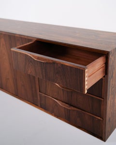 Wandanrichte, Palisanderholz von Erling Torvits - Klim Møbelfabrik