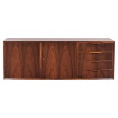 Wandanrichte, Palisanderholz von Erling Torvits - Klim Møbelfabrik