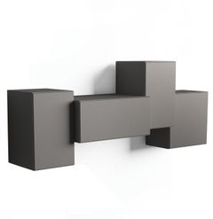 Wall-Mounted Storage Cabinet - Wall sideboard Minotti Italia Little Italy