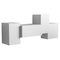 Wall-Mounted Storage Cabinet - Wall sideboard Minotti Italia Little Italy White