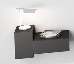 Wall-Mounted Storage Unit / Bedside Table Minotti Italia Little Italy Mini