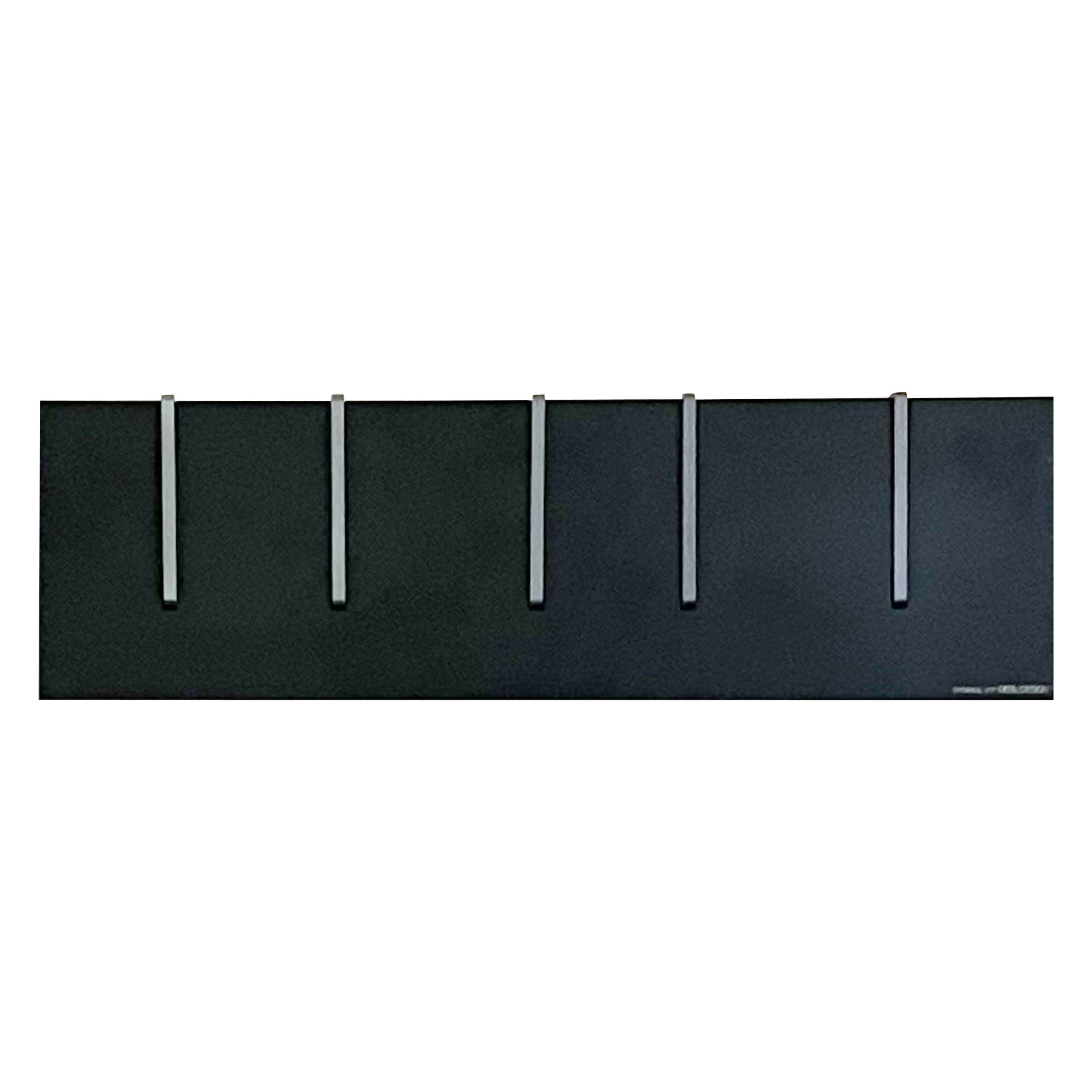 Wall-Mounted Symbol 20 Coat Rack in Noir For Sale
