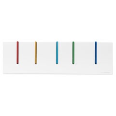 Wall-Mounted Symbol 20 Coat Rack in Color