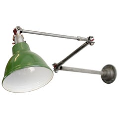 Antique Wall Mounted Task Lamp by Dugdills, circa 1920s
