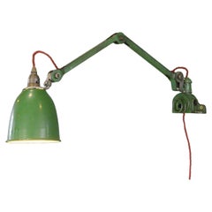 Wall Mounted Task Lamp By EDL Circa 1930s