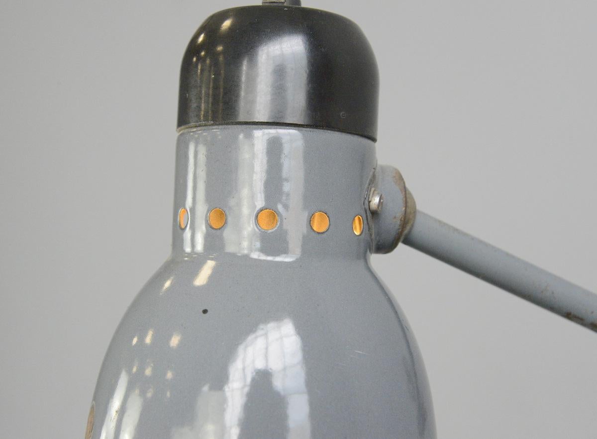 Industrial Wall-Mounted Task Lamp by Kandem, circa 1930s