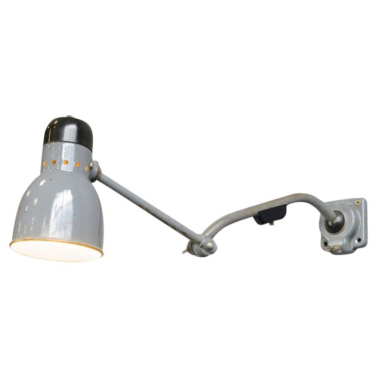 Wall-Mounted Task Lamp by Kandem, circa 1930s at 1stDibs
