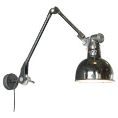 Lampe de travail murale par Rademacher, vers 1920