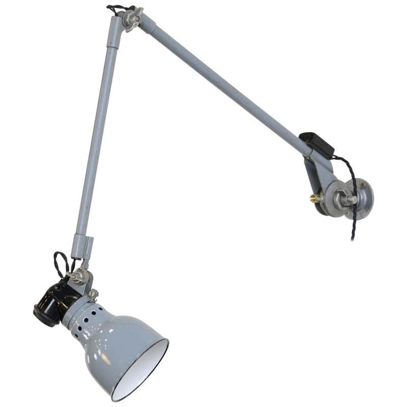 Wall Mounted Task Lamp - 3 For Sale on 1stDibs | wall mounted task ...