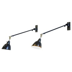 Wall-Mounted Task Lamps by Midgard, circa 1930s