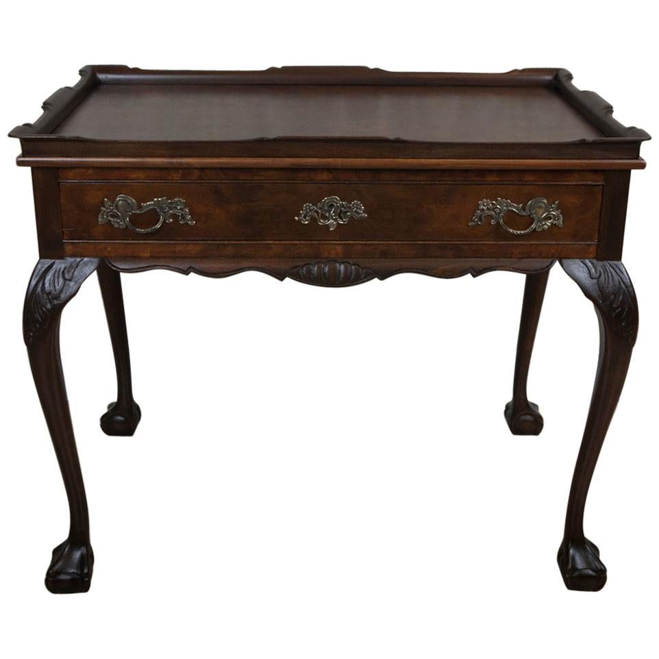 Wand-Teetisch im Chippendale-Stil, um 1950 im Angebot