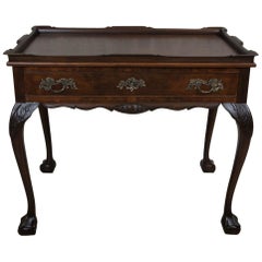 Wall-Mounted Tea Table in the Chippendale Type, circa 1950