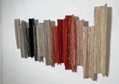 Wall Mounted Textile Fiber Art Sculpture by Macramates, Ca. 1970s