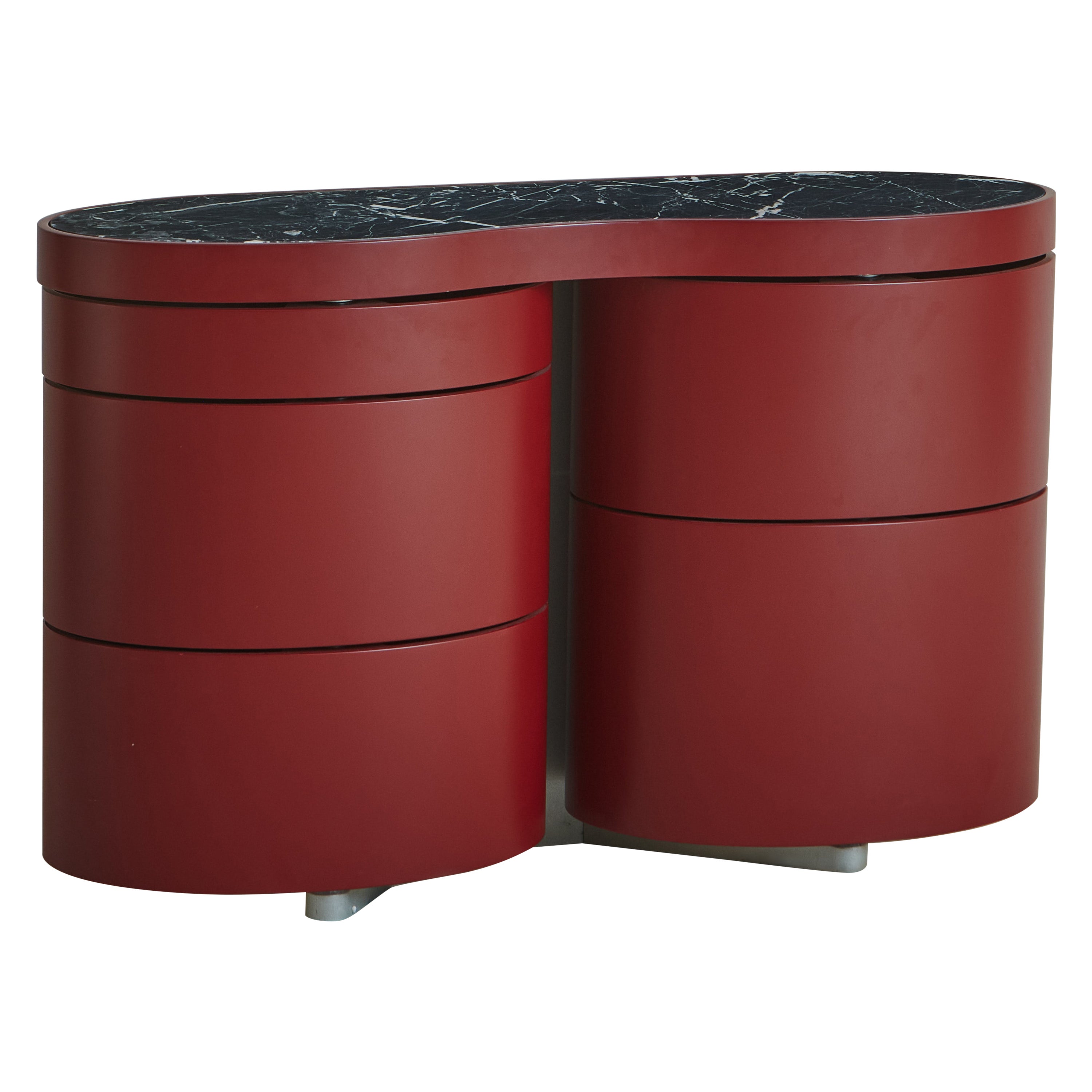 Wall Mounted Vanity Console by Nanda Vigo