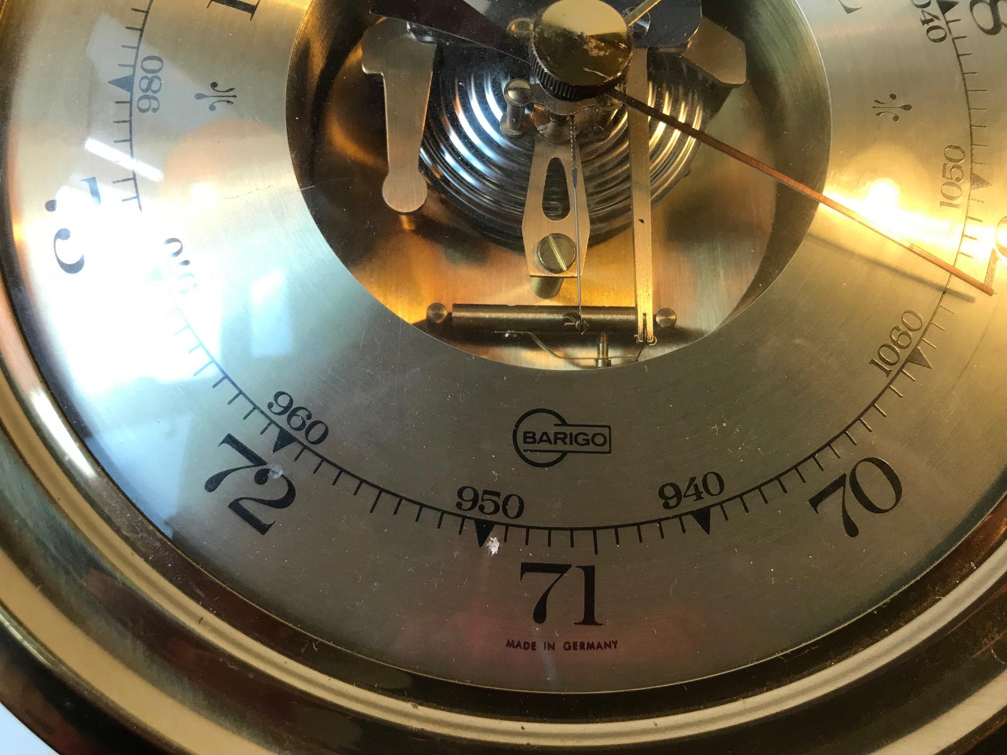 vintage barigo barometer