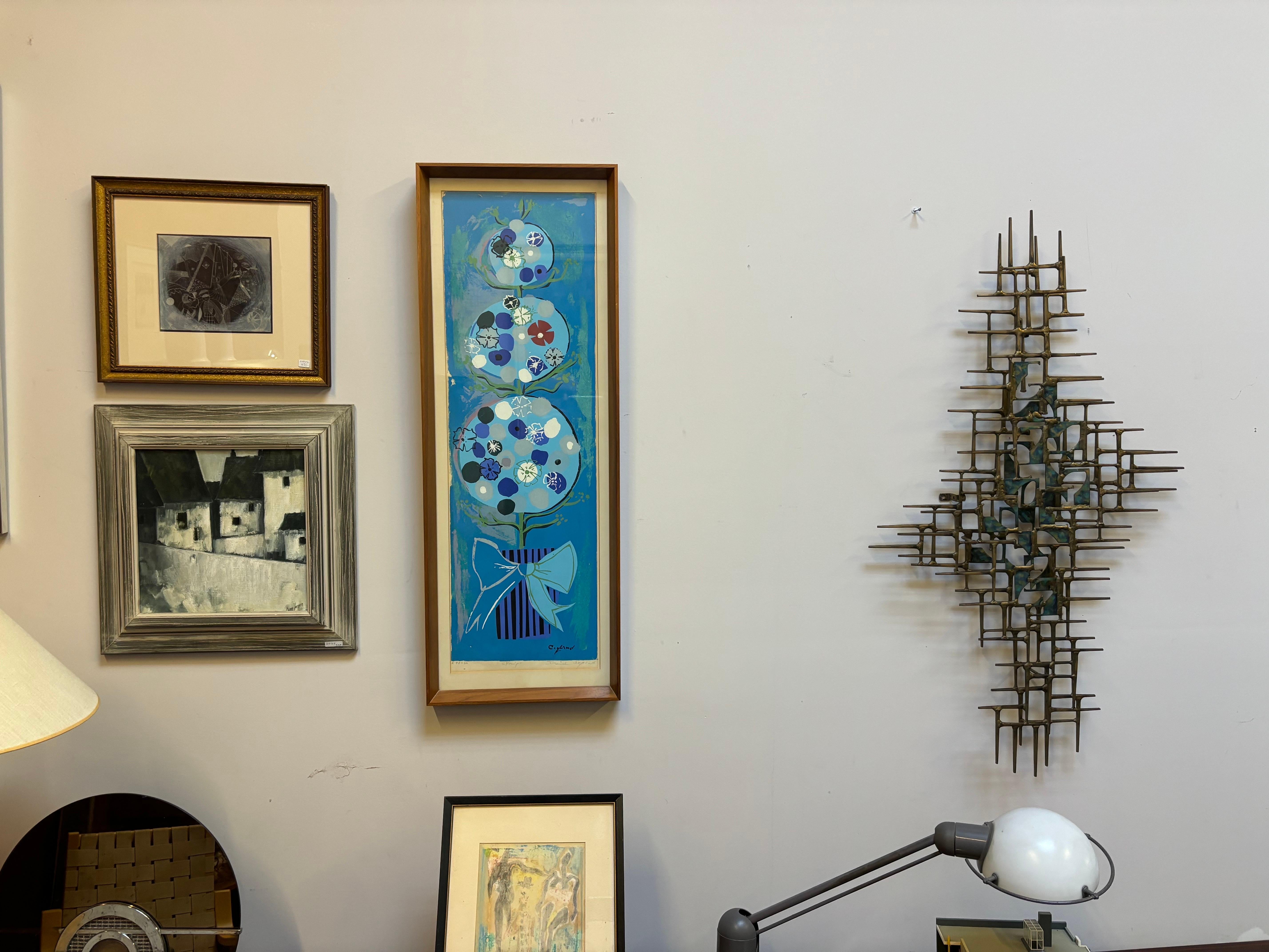 Wall Nail Sculpture 1