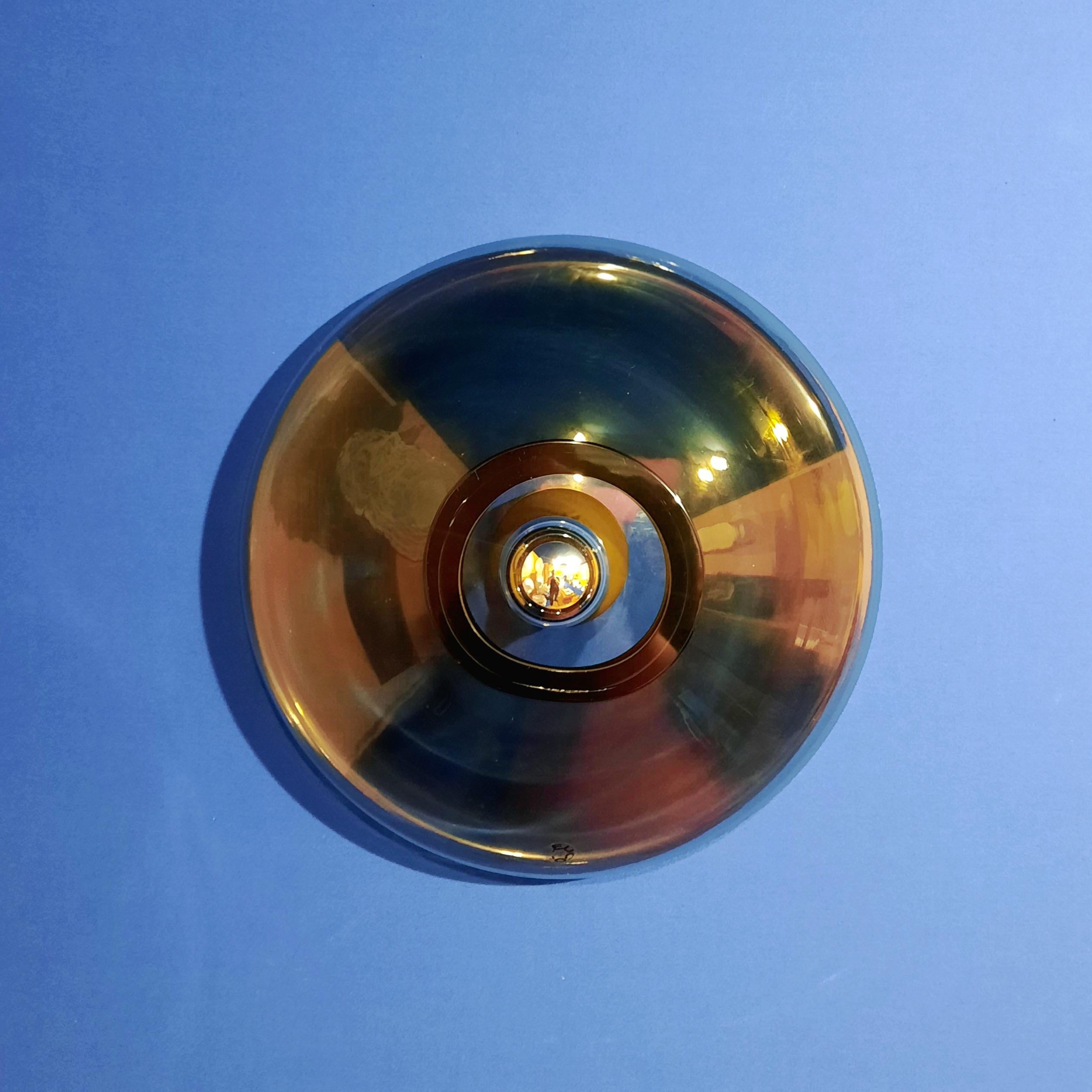 Wall of ceiling light 1971 model BOT by Guisto Toso for Leucos For Sale 9