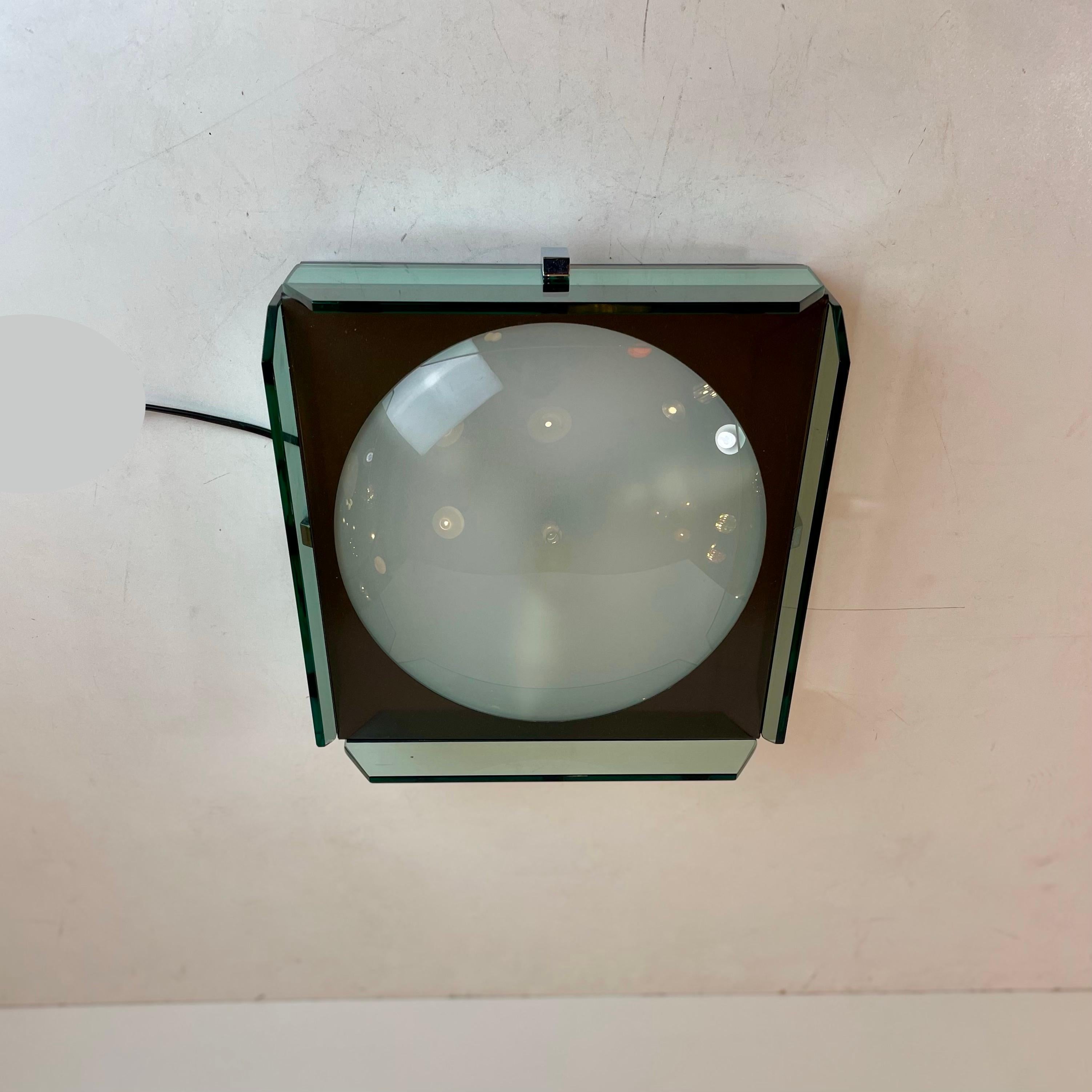 Wall or Ceiling Bathroom Lamp, 1970s For Sale 4