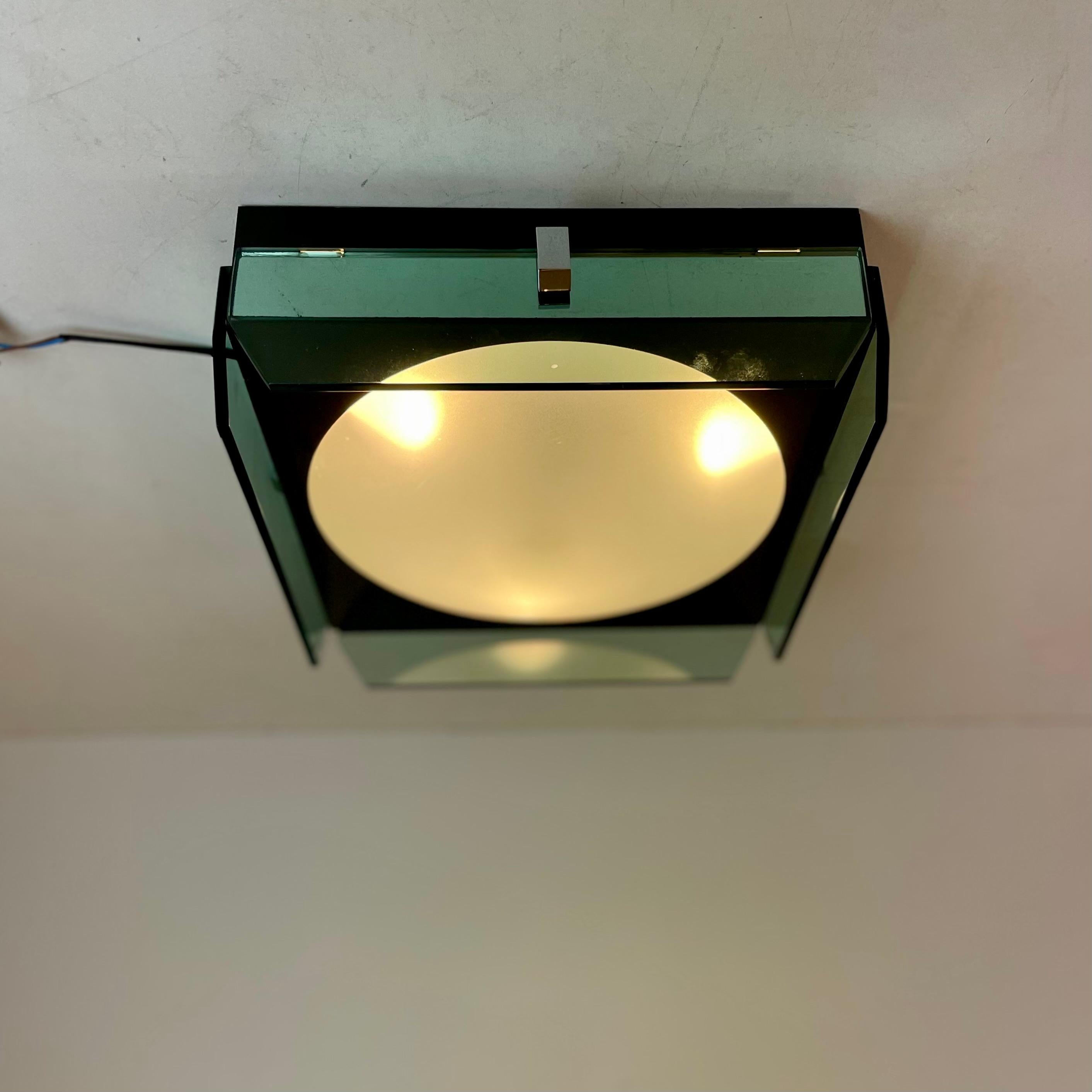 Modern Wall or Ceiling Bathroom Lamp, 1970s For Sale
