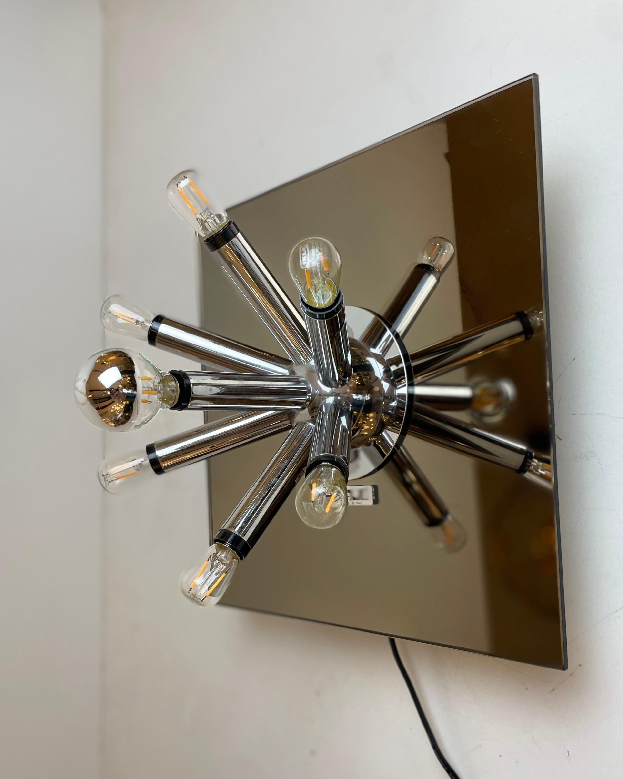 Lampada da bagno a parete o a soffitto di Bath Firenze, anni '70 in vendita 3