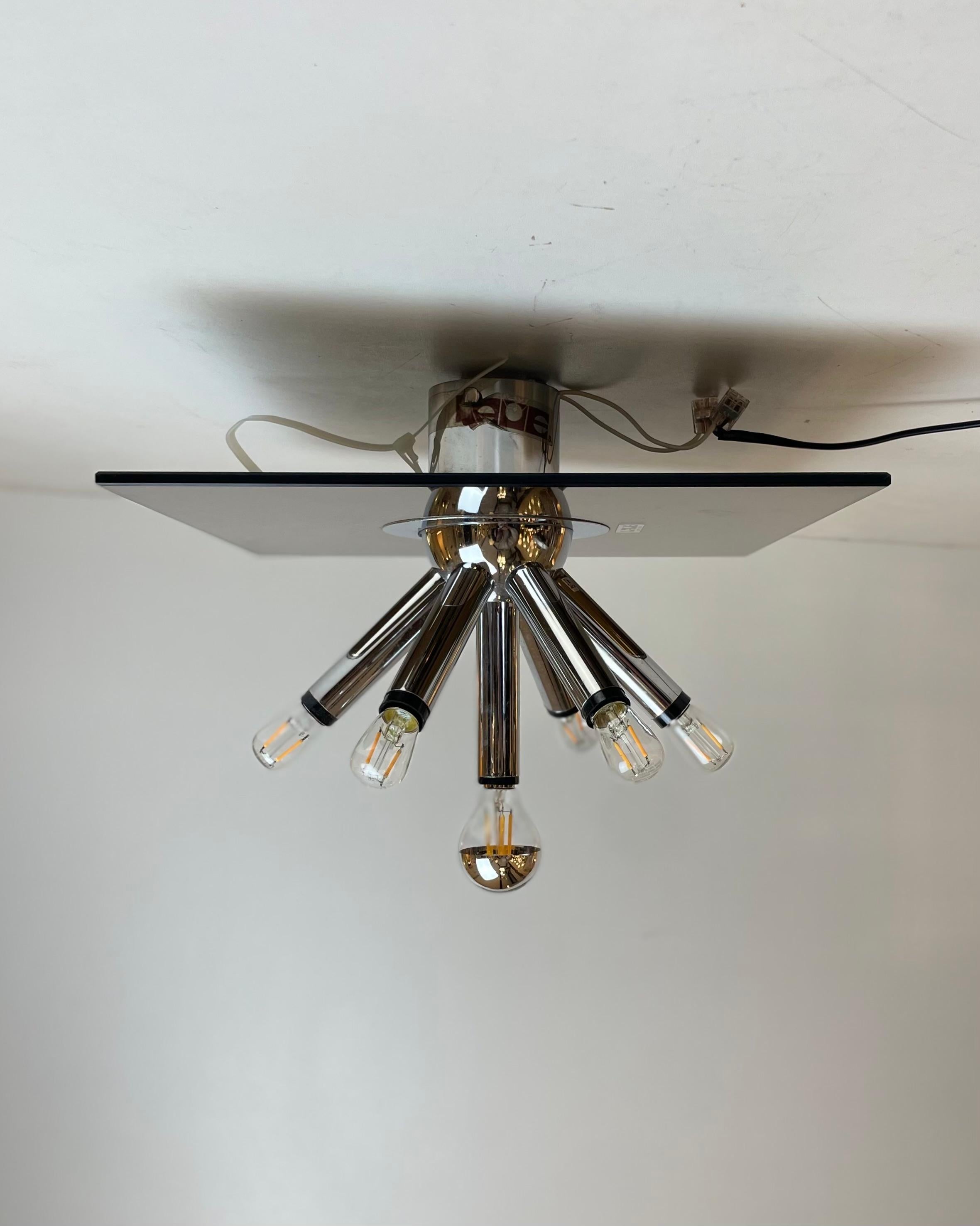 Lampada da bagno a parete o a soffitto di Bath Firenze, anni '70 in vendita 5