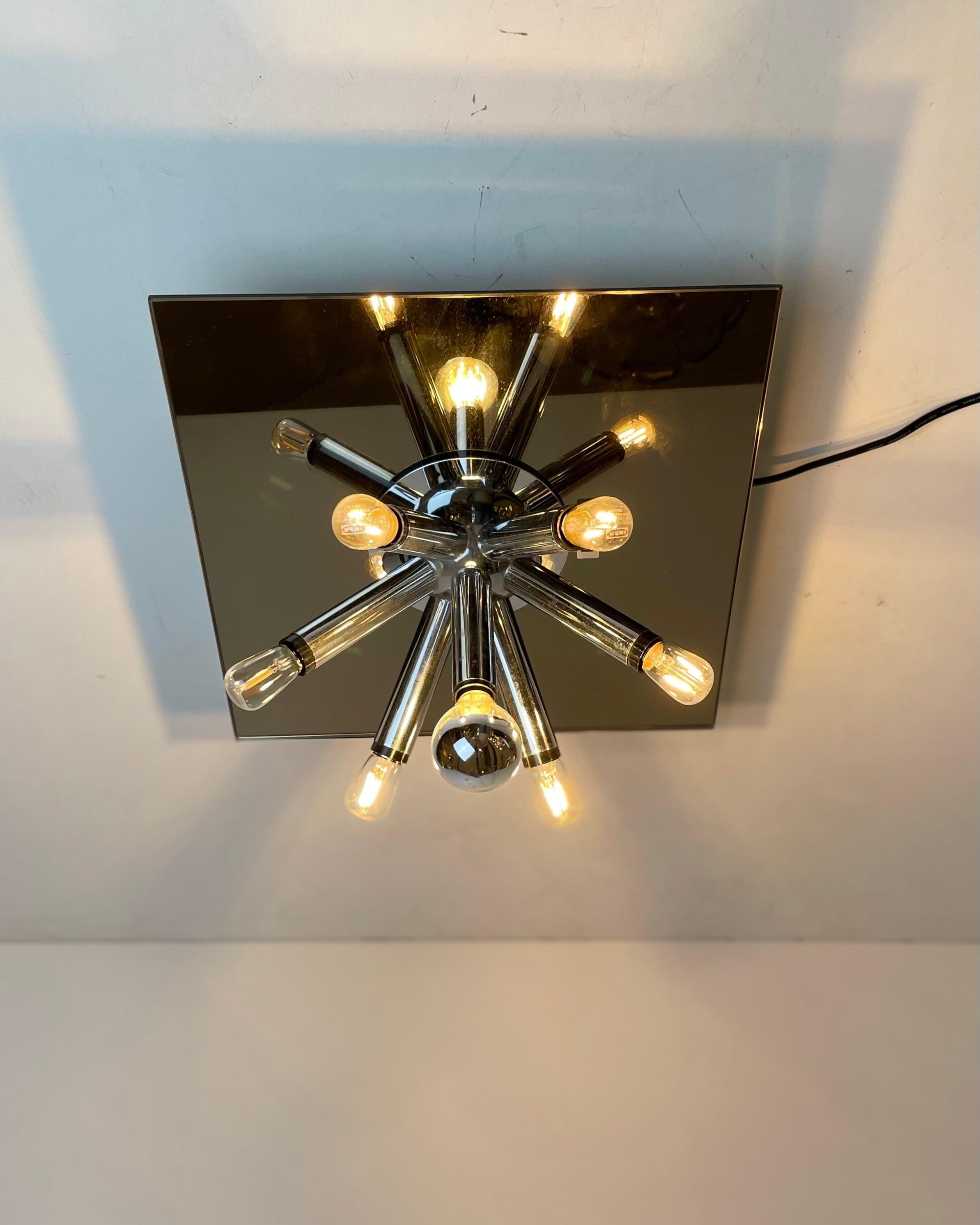 Italiano Lampada da bagno a parete o a soffitto di Bath Firenze, anni '70 in vendita