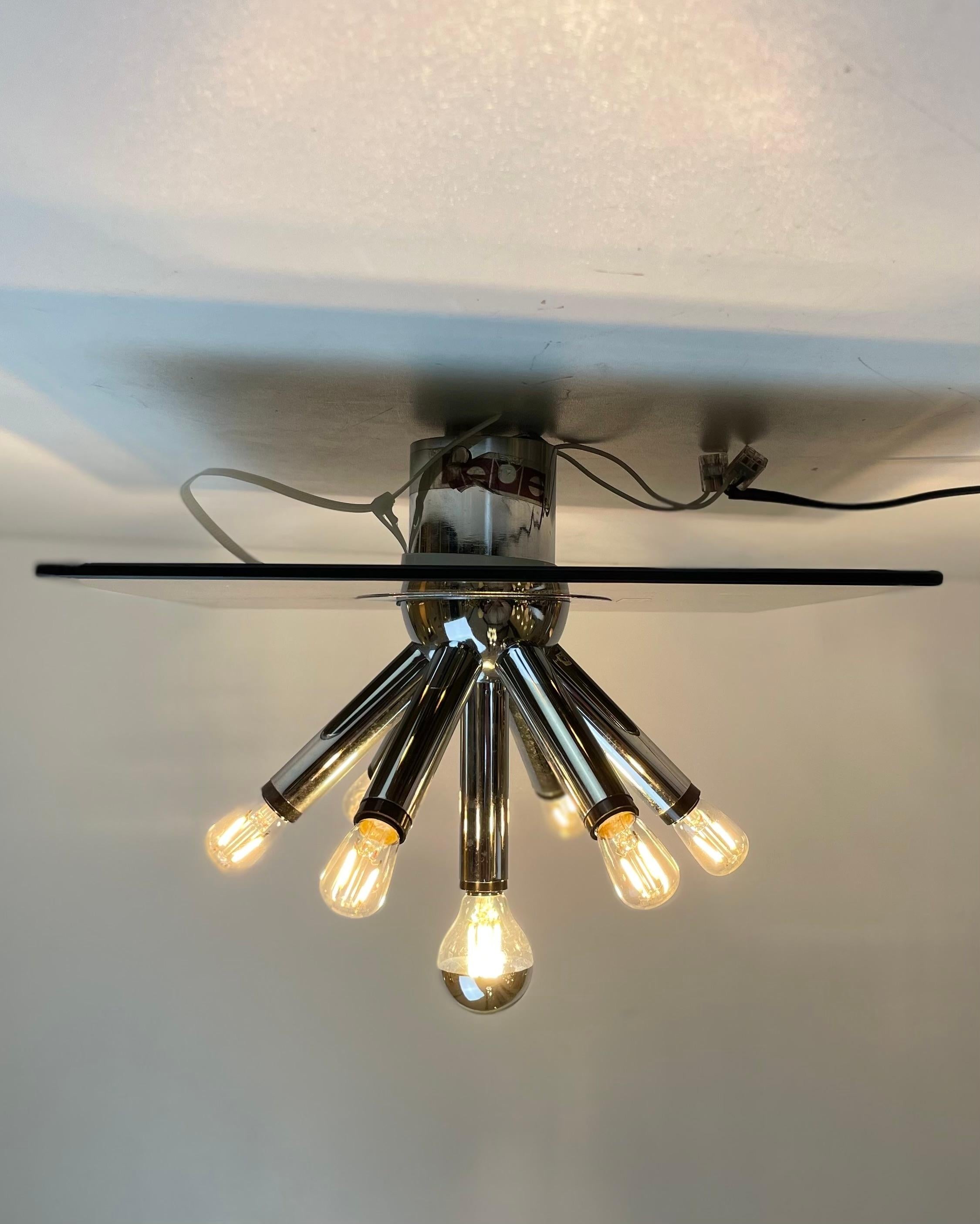 Lampada da bagno a parete o a soffitto di Bath Firenze, anni '70 In condizioni ottime in vendita a Brussel, BE