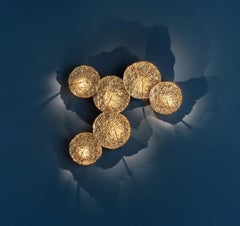 Wall or ceiling lamp Catellani & Smith Gold Moon