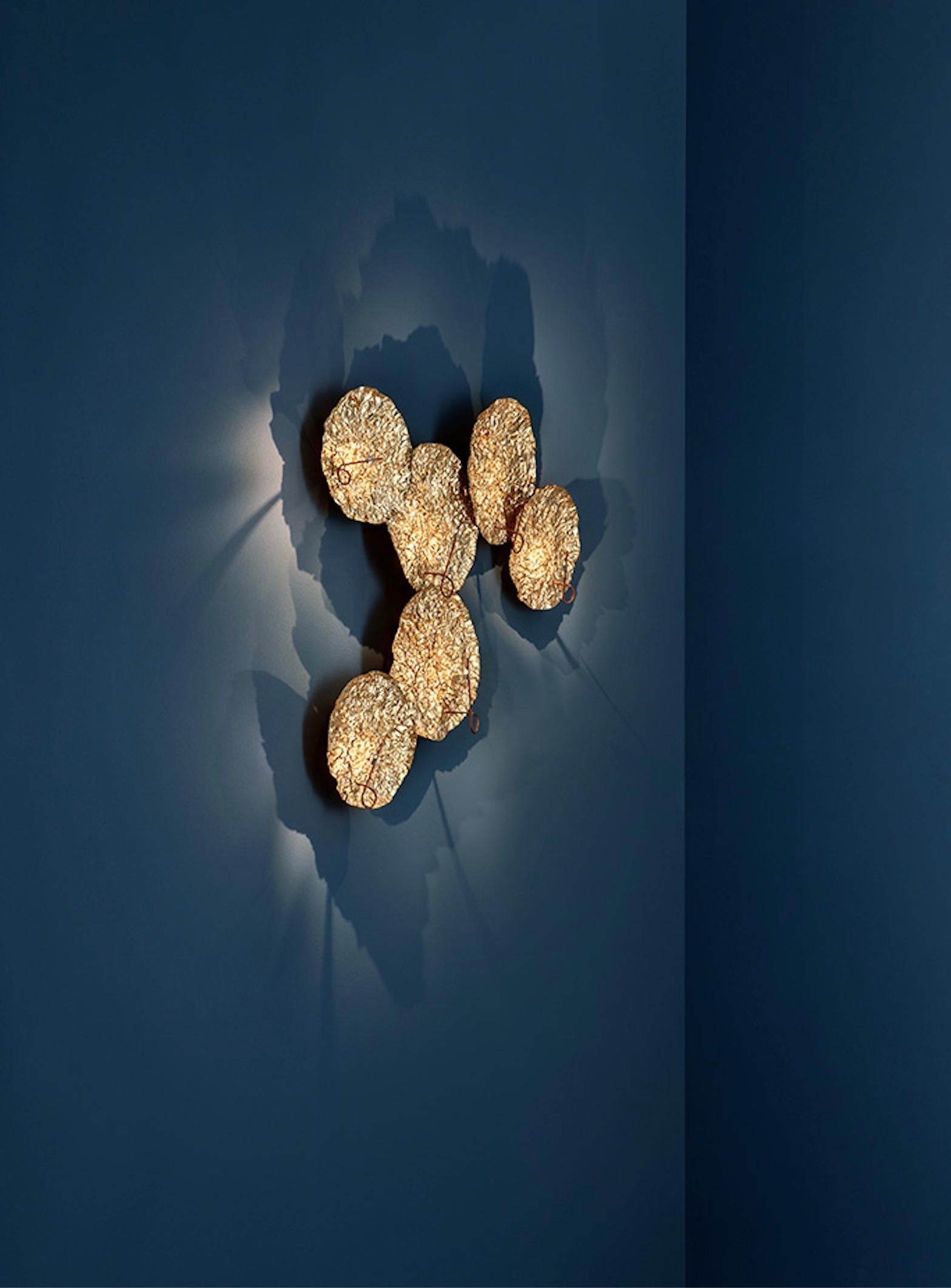 Wand- oder Deckenleuchte Catellani & Smith Gold Moon (Italienisch) im Angebot