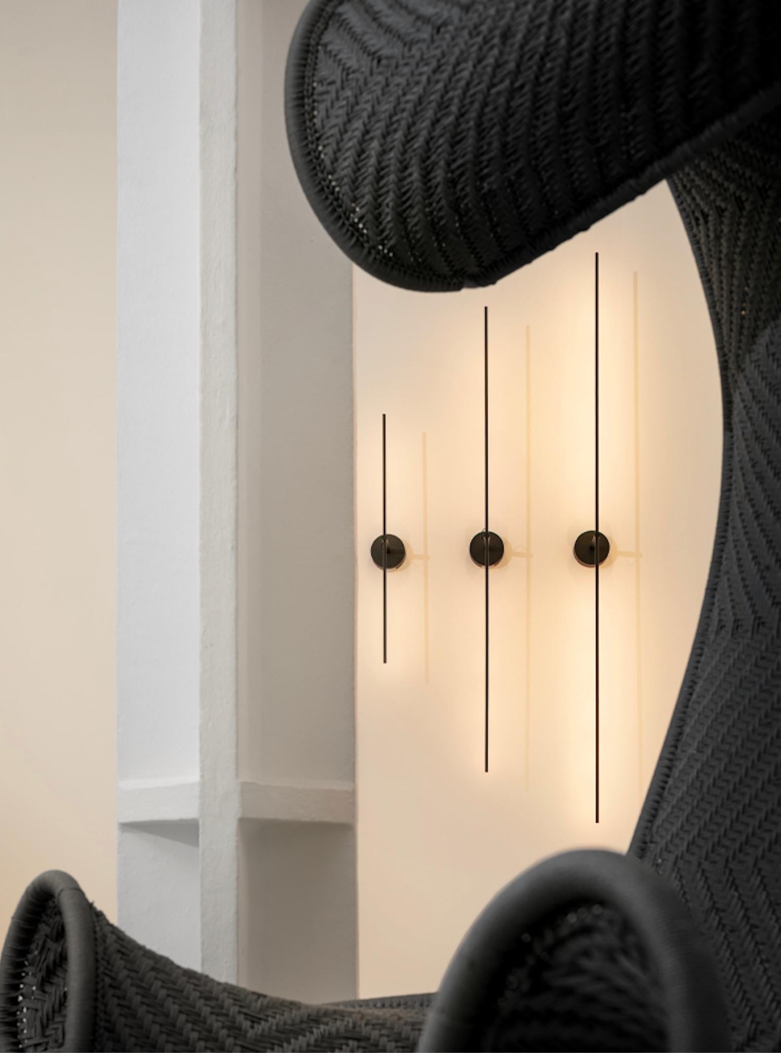 Lámpara de pared o techo Catellani & Smith Light Stick 62 cm - Oro en venta 1