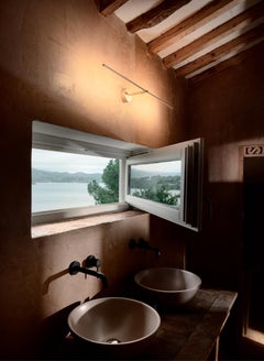 Wall or ceiling lamp Catellani & Smith Light Stick 88 cm / 34.6 inch - Nickel