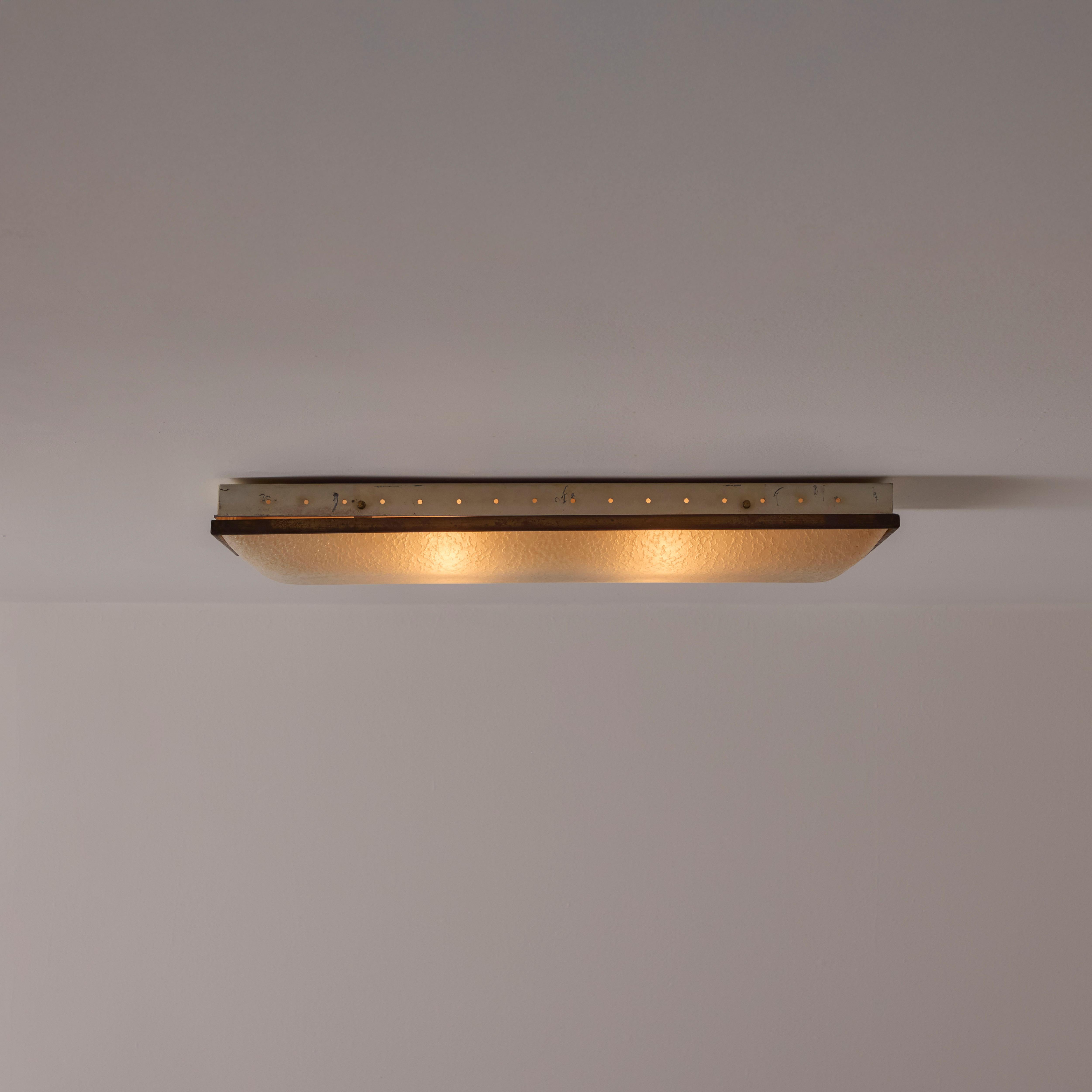 Italian Wall or Ceiling Light by Fontana Arte
