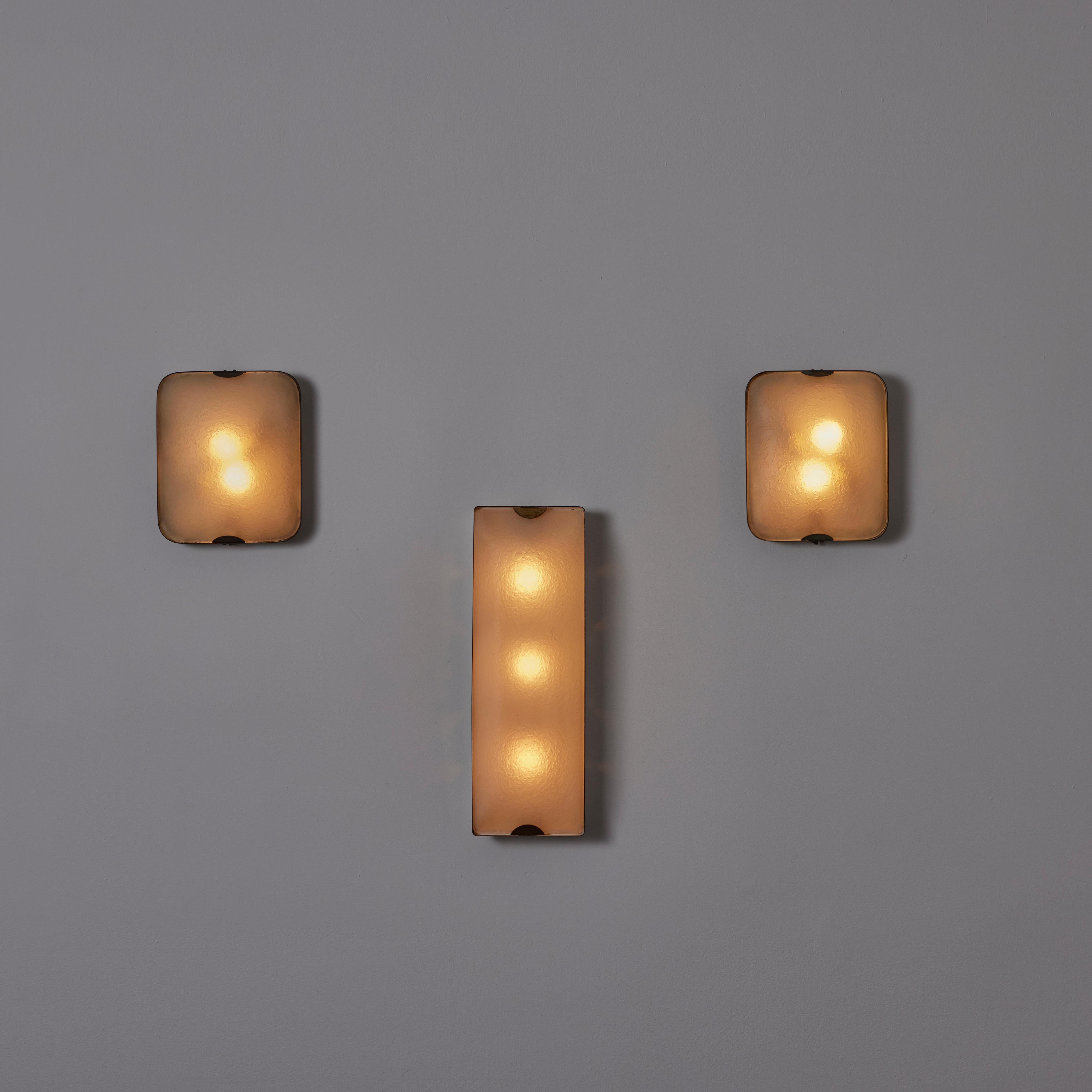 Enameled Single Wall or Ceilng Light by Fontana Arte 