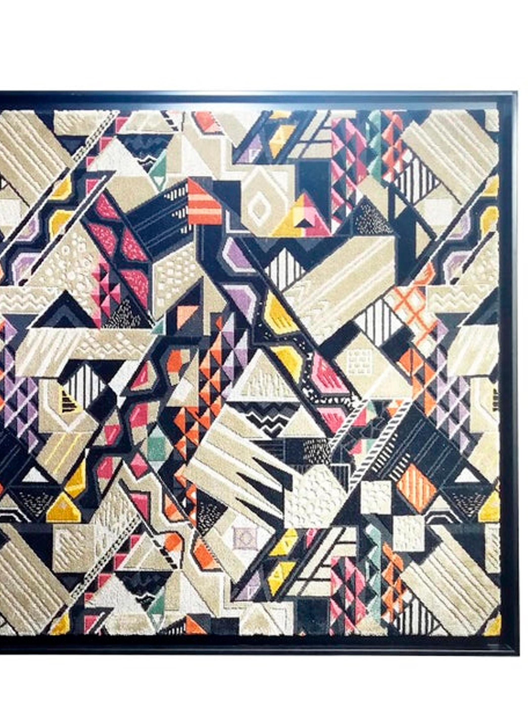 Fabric Wall Panel Attributed to Walter Gropius For Sale