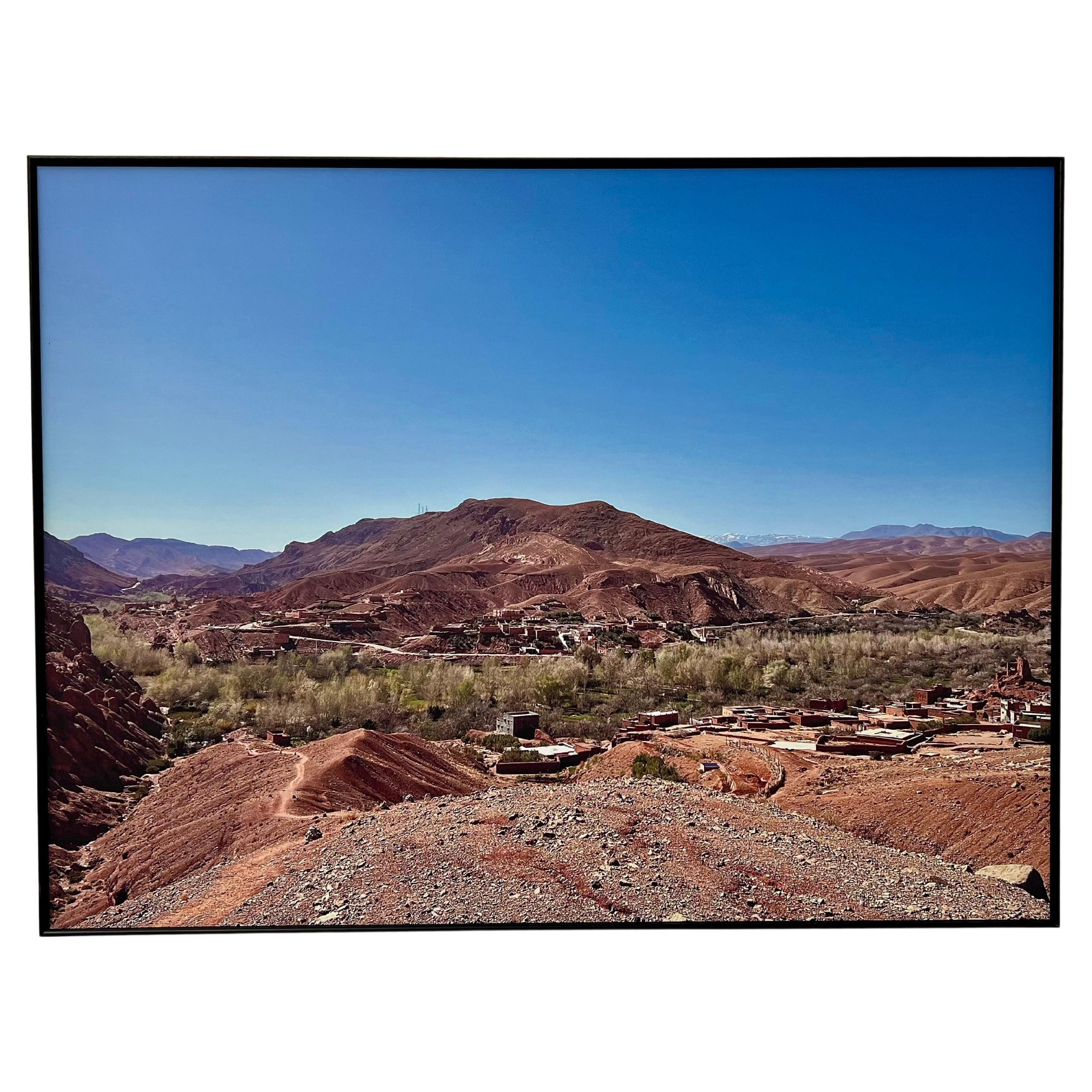 Wall photography. Morocco, High Atlas February 2024 For Sale
