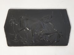 Wall Plaque Bullfighter and Bull