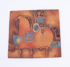 Wall Plaque, Stig Lindberg, Gustavsberg