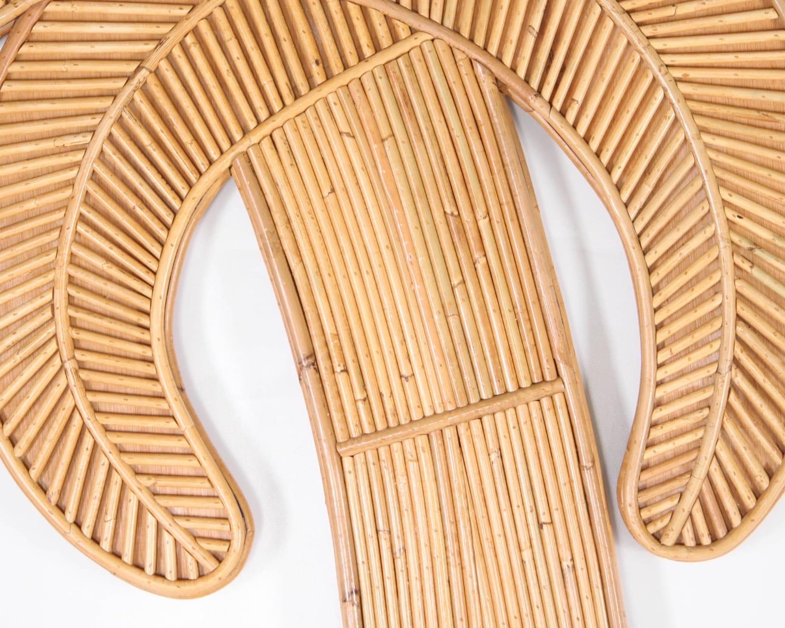 Scultura in rattan da parete in vendita 2