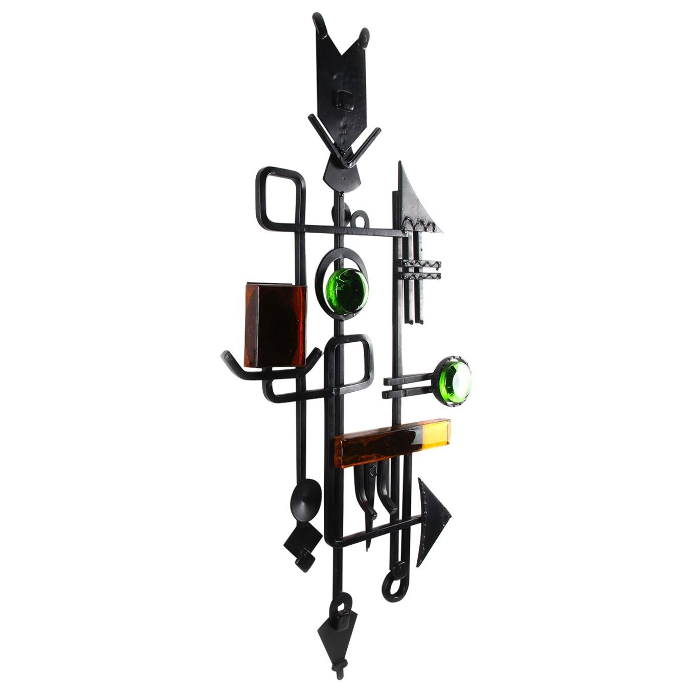 Wall Relief by Dantoft Kunstartikler 1960s, Scandinavian Modern Wall Sculpture