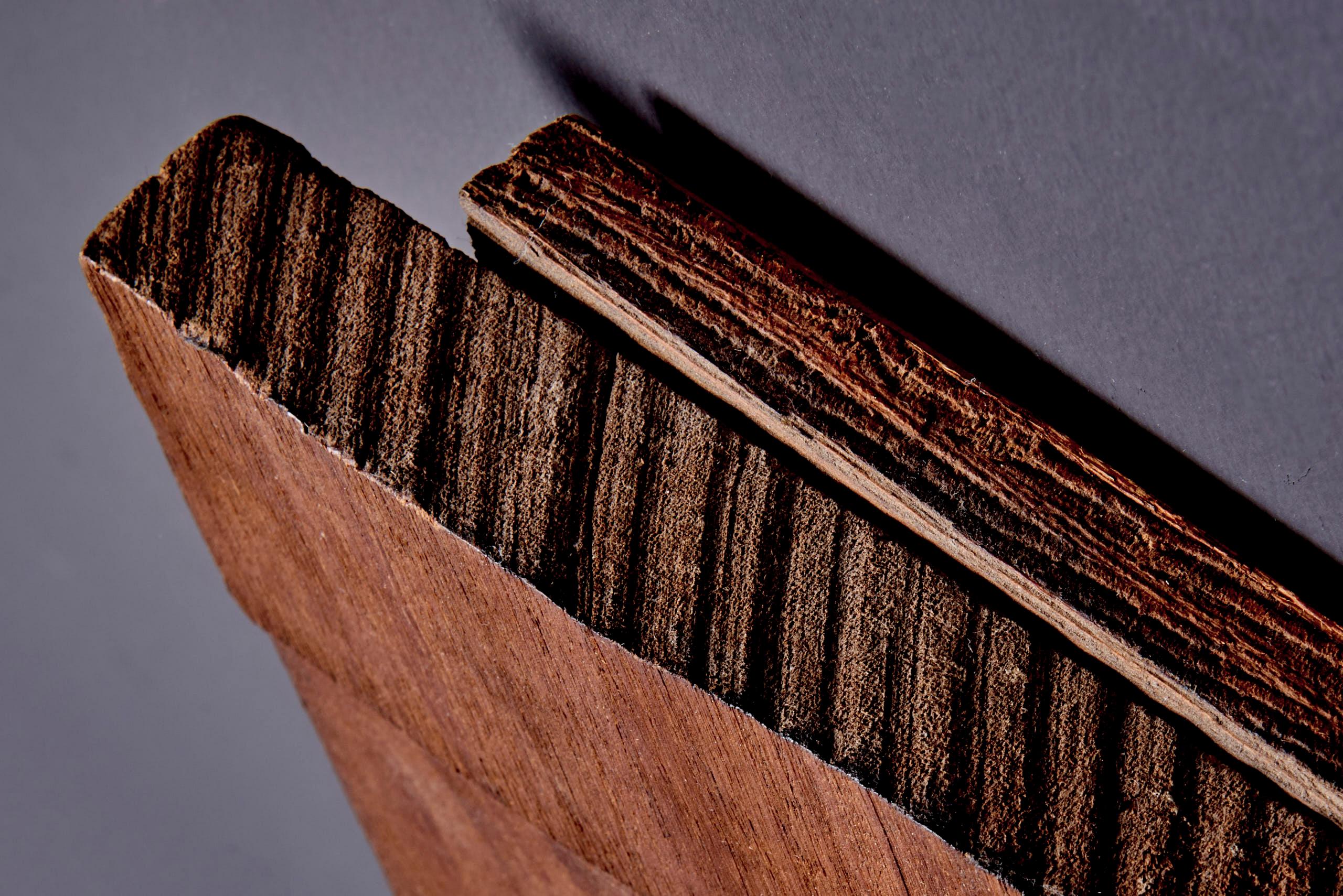 Wandrelief aus geschnitztem Wood (Mitte des 20. Jahrhunderts) im Angebot