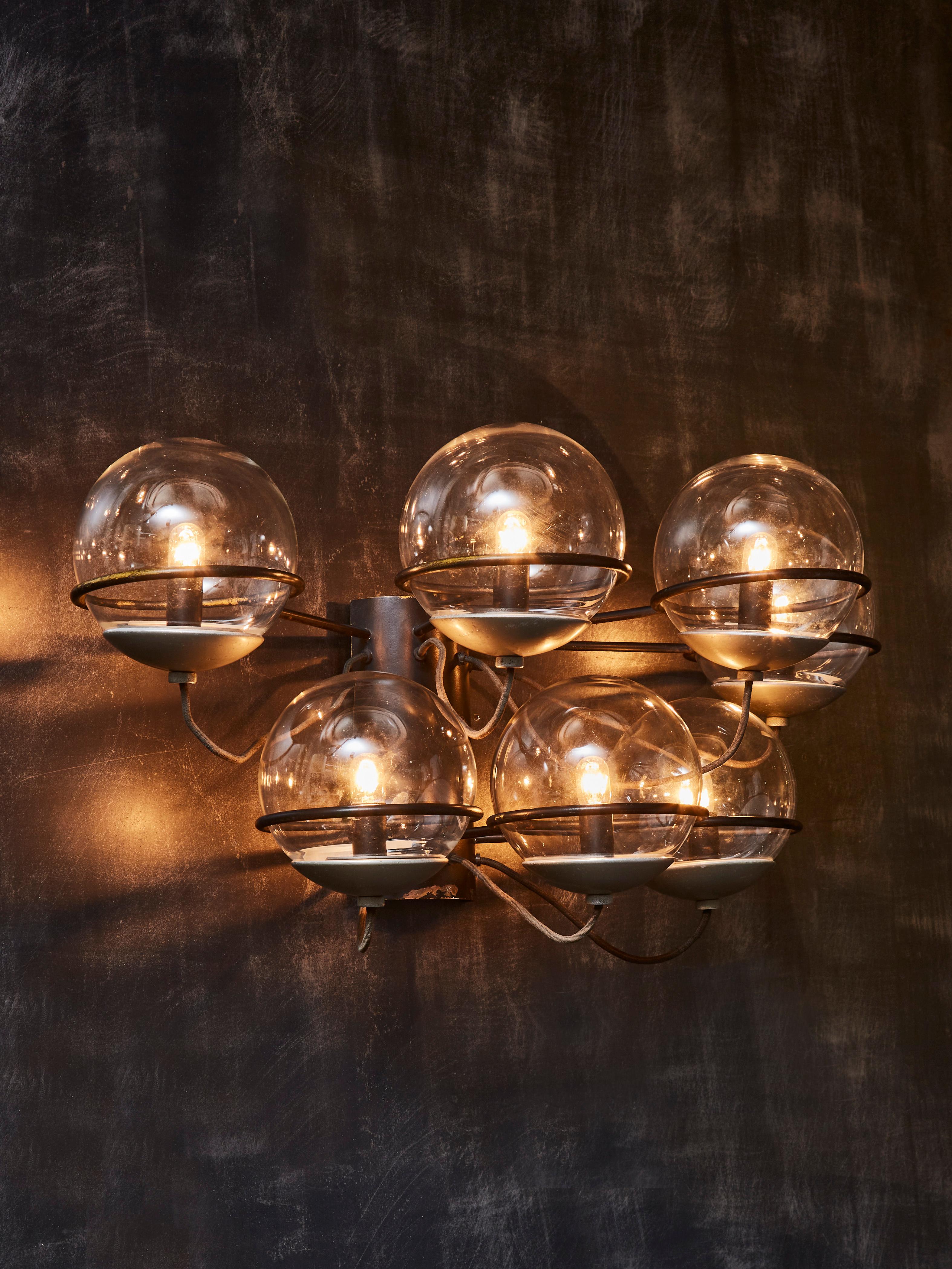 Wall Sconce 237/7 by Gino Sarfatti for Arteluce In Good Condition In Saint-Ouen, IDF